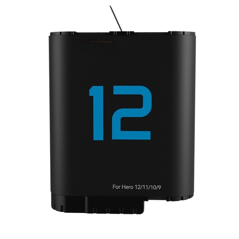 2pcs For GoPro Hero 12 11 10 9 Hero 12 Battery 1720 mAh Fully Decoded Battery