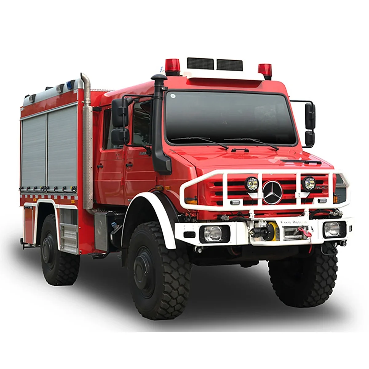 Unimog 4X4 Forest Rescue Fire Fighting Truck Price Specialized Vehicle China Factory