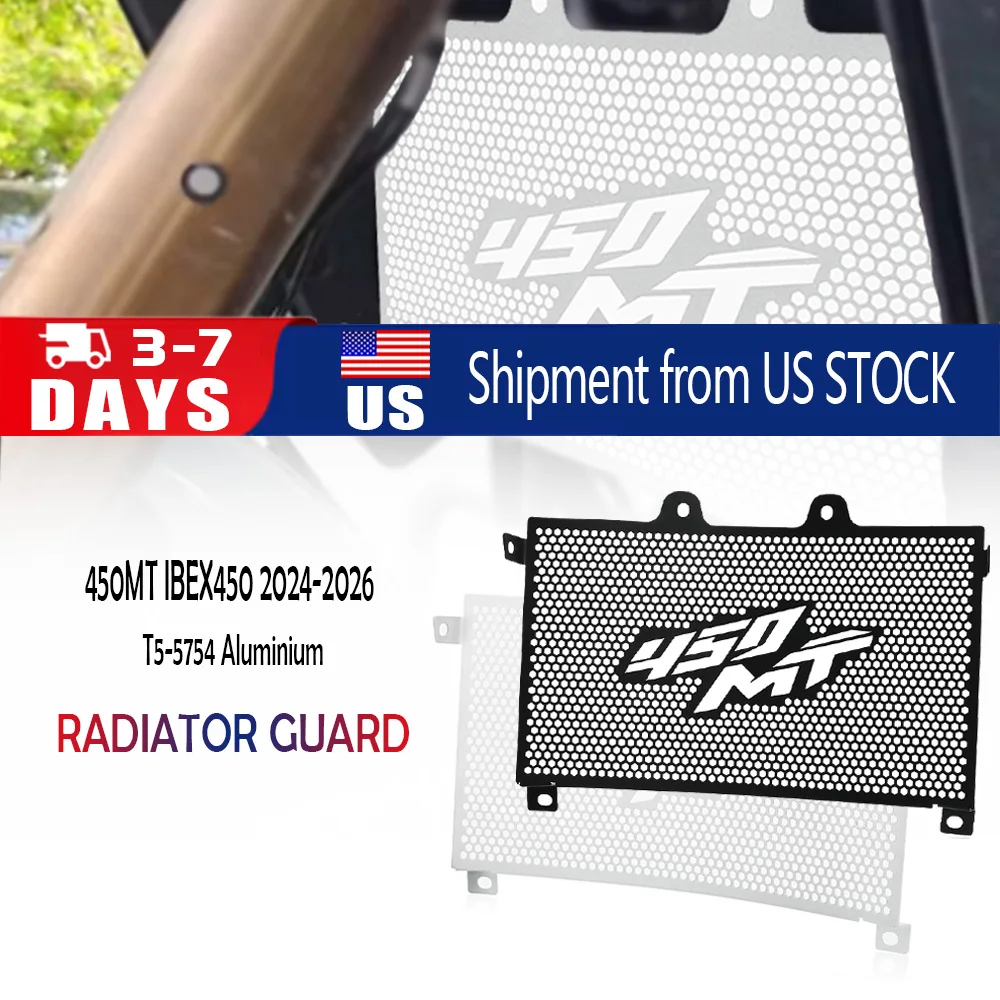 

Motorcycle 450MT Radiator Guard Protector Grille Cover Protection For CFMOTO CF MOTO 450 MT 450 MT450 CF450MT 2024 2025 2026