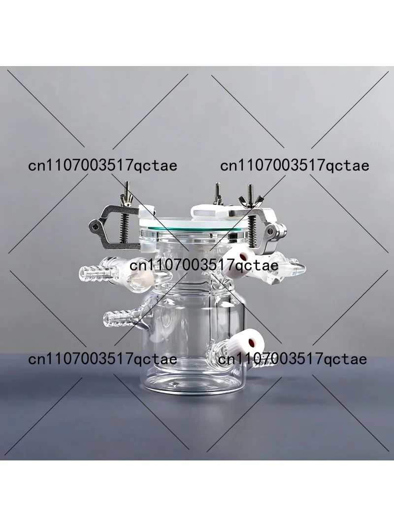 Customized Top Illuminated UV Visible Light Reaction Quartz Instrument for Photocatalytic Reactor Laboratory