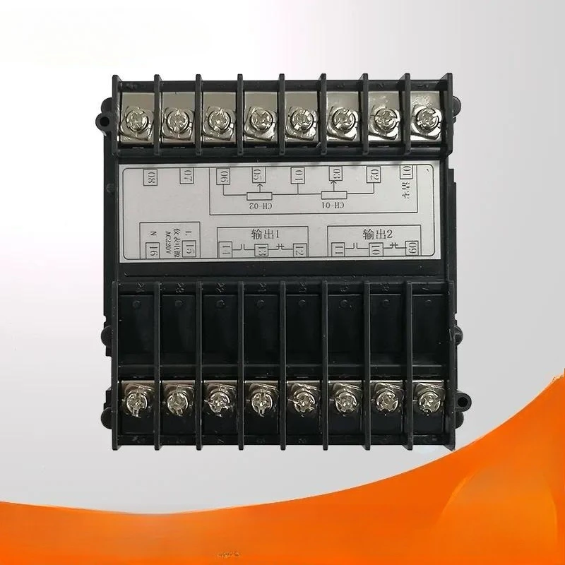 For HM-12 Dual Channel Displacement Digital Display Meter for Mechanical Equipment Intelligent Control Instrument with
