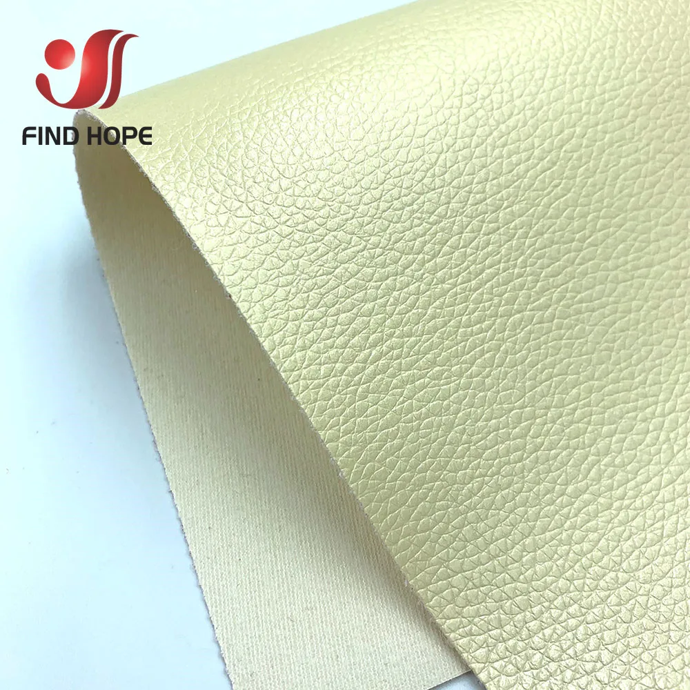 Litchi PU Leather Fabric for Craft Projects