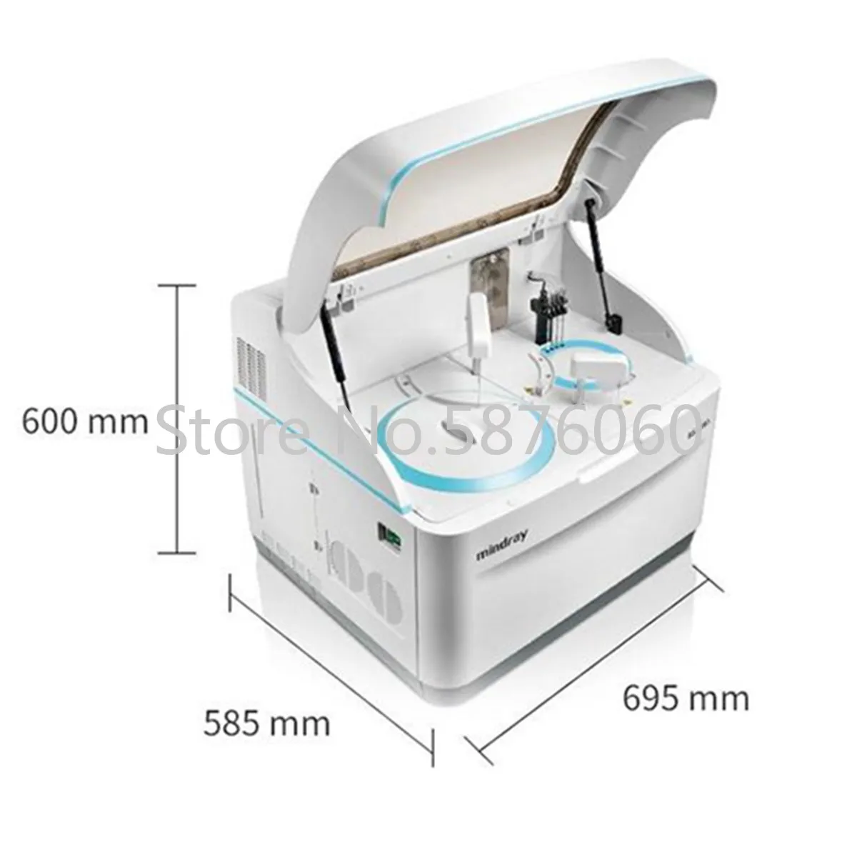 Máquina Analisadora Química Automática Mindray Full Auto, Clínica e Laboratório Hospitalar, Suprimentos Médicos, Close System, BS280