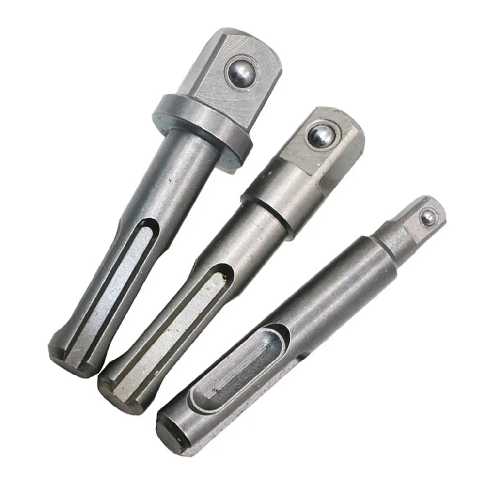 Matched Perfectly Convenient To Use Driver Adapter SDS Adapter Drill Bits Steel 1/2” 3/8” 1/4” Easy To Be Install