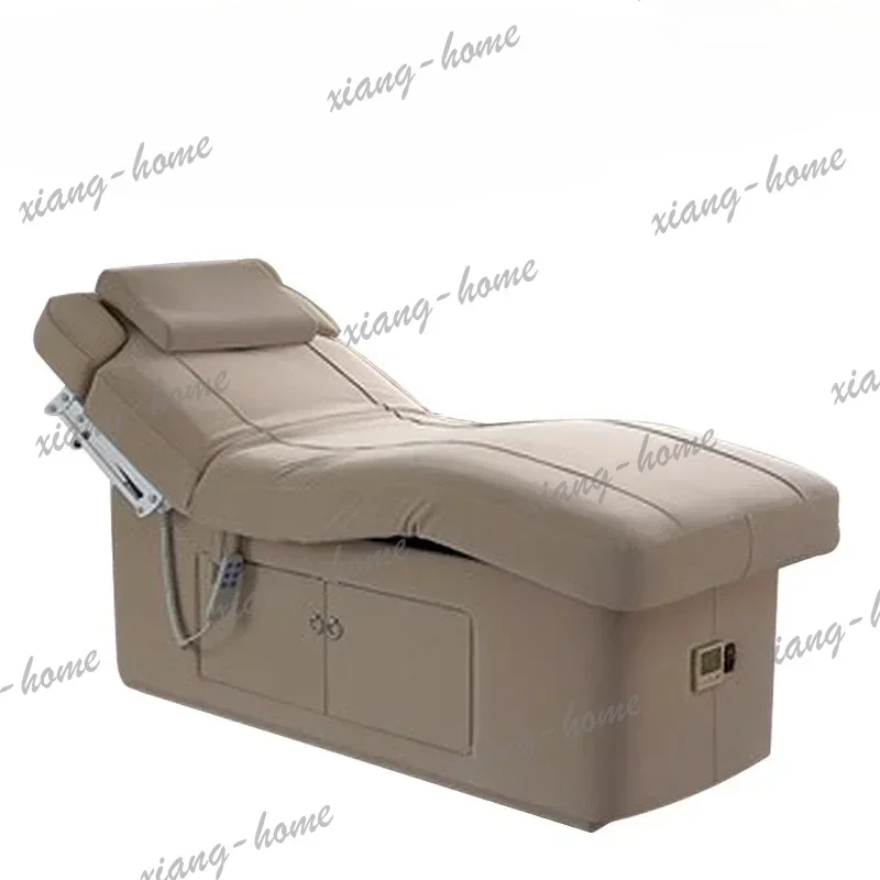 LSExamination Electric Massage Tables Knead Comfort Professional Soft Cushion Massage Face PU Leather Furniture Meja Pijat MH