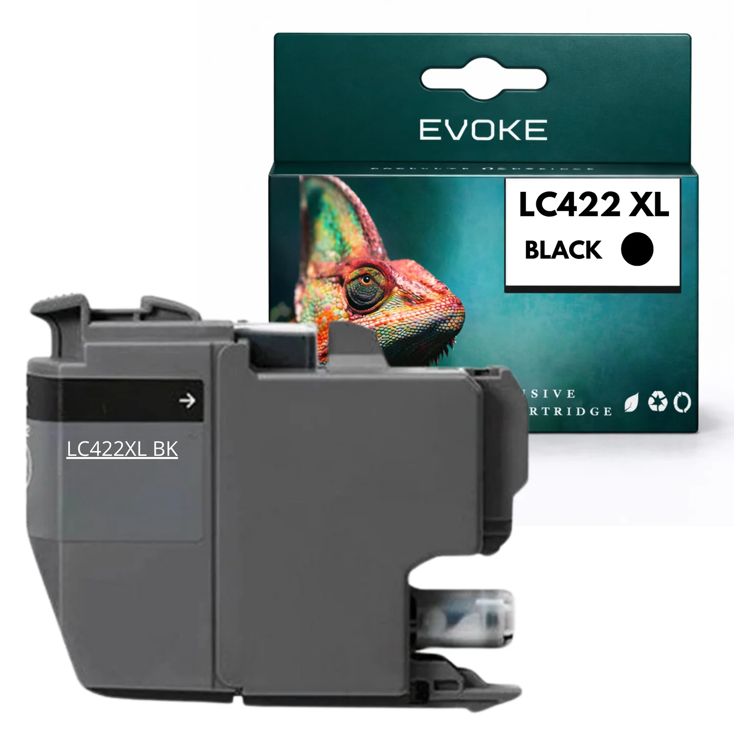 Evoke Compatibele Inkt voor Brother Lc-422 XL Lc422Xl Lc-422Xl Lc422Xlk Lc-422Xlk Zwart Mfc-J5340Dw Mfc-J5740Dw
