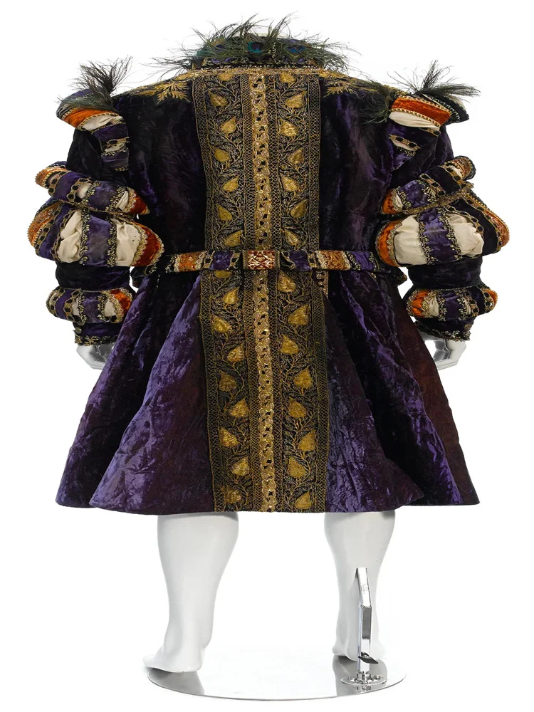 أزياء جيريمي آيرونز جون مالكوفيتش التأثيرية للرجال في القرون الوسطى وعصر النهضة تيودور ملابس هنري نوبل مان