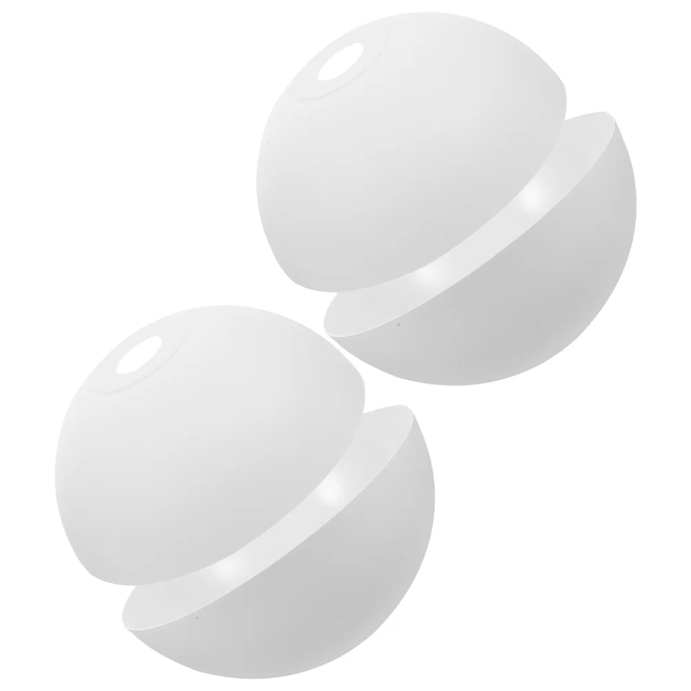 

4 Pcs Mushroom Shade Light Shades for Ceiling Lights Household Metal Cover Plastic White Lamp