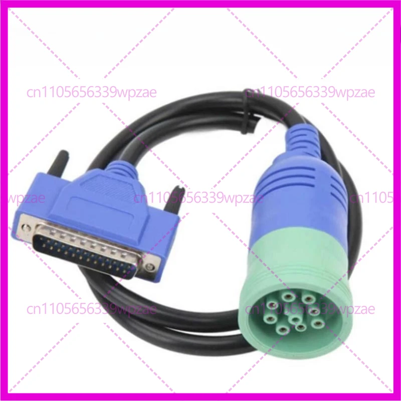 

Db25-контактная игольная резьба «папа-9» подходит для EST DPA5 V8.6 для CNH New Holland, диагностический инструмент сельскохозяйственной техники