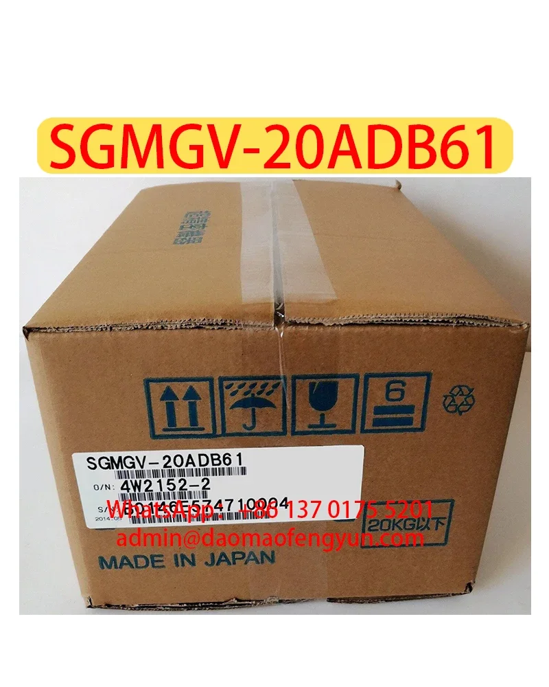 

SGMGV-20ADB61 Brand New Servo Motor SGMGV 20ADB61，Fast shipping