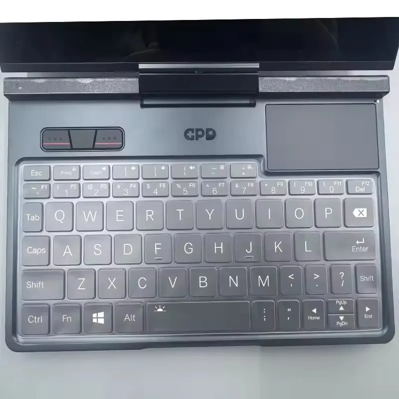 لجيب GDP 4 2025 GPD win max 2 2023 MAX2 2022 GPD P2 Max شفاف من البولي يوريثان للكمبيوتر المحمول Pocket 3 غطاء لوحة المفاتيح حامي الجلد
