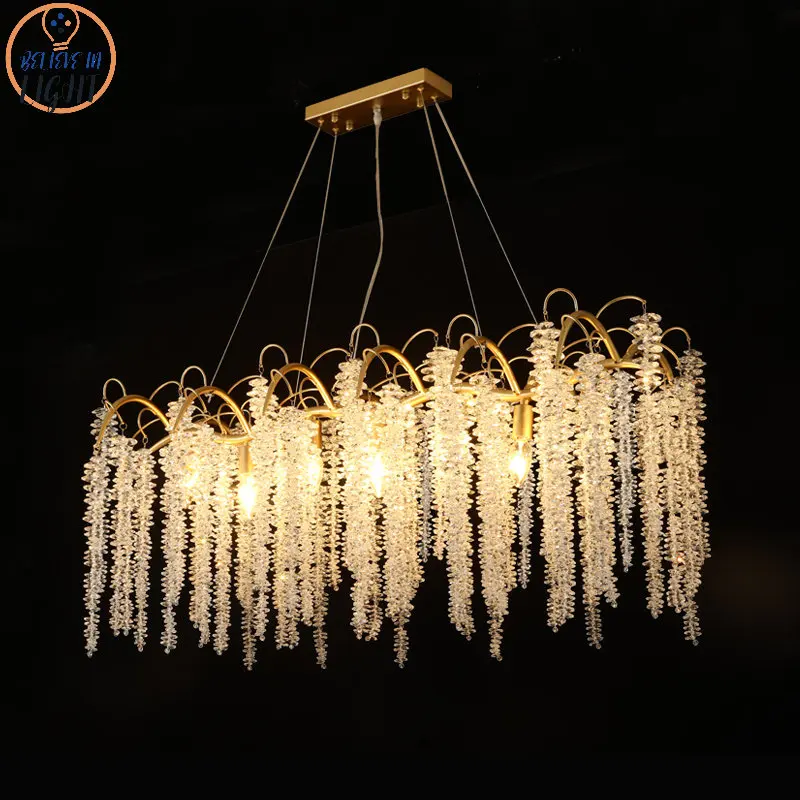 

Designer Chandelier for Dining Room Decor LED Luxury Home Art Decoration Indoor Chandeliers for Restaurants Lighting Fixtures