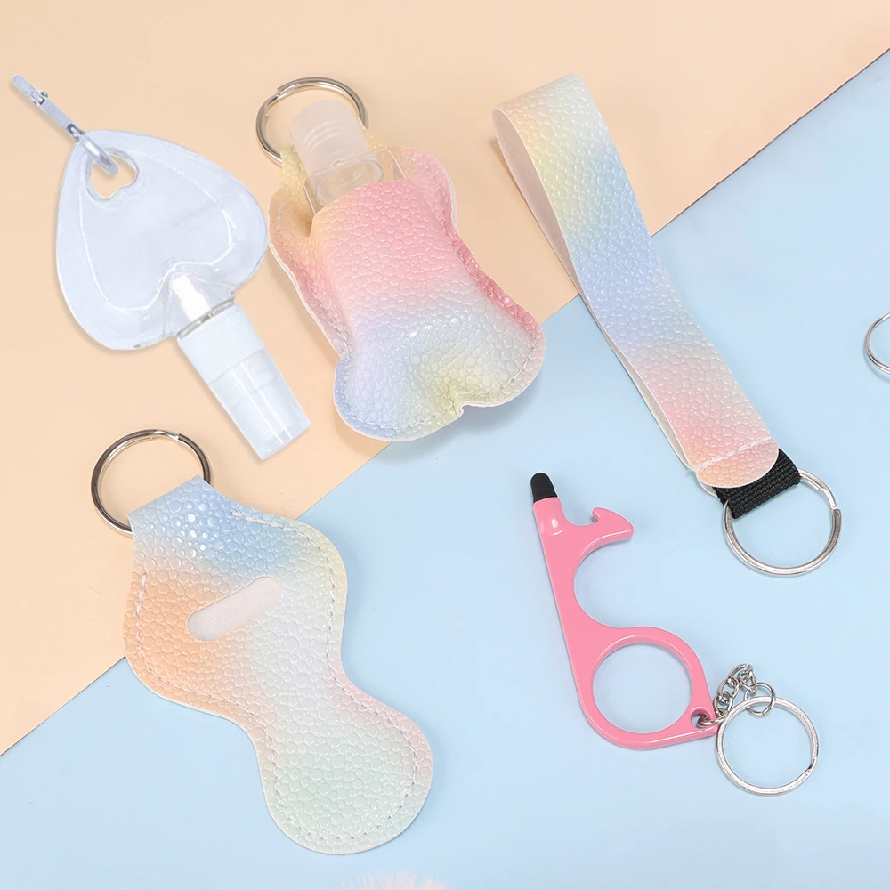 10-teiliges Selbstverteidigungs-Schlüsselanhänger-Set für Frauen, Sicherheit mit Fensterbrecher, Sprühflasche, Lippenstifthalter, Zubehör, Geschenke – Detail 6