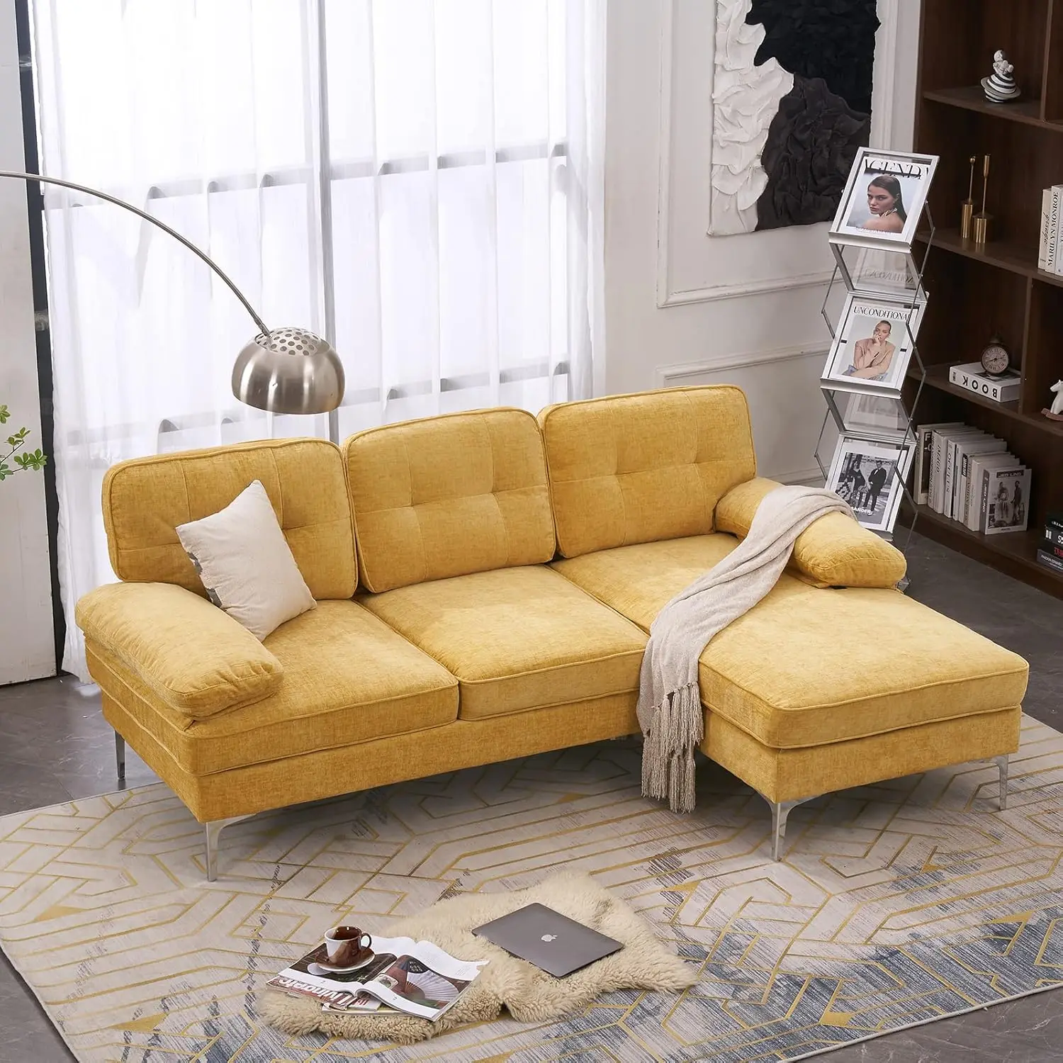 Sofa 83" L-Shape So… - image
