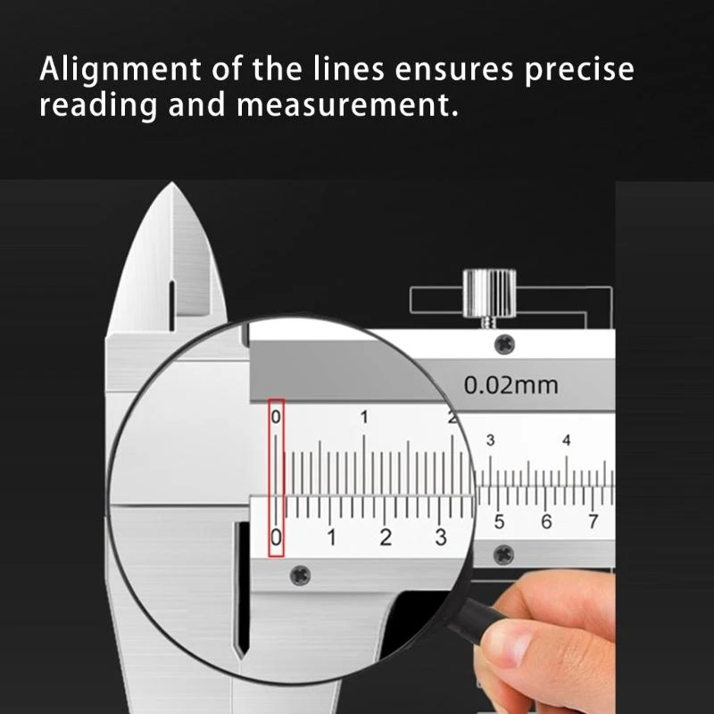 

F92B Micrometer Stainless Steel Small Size Caliper for Jewelry Coin Gemstones 0-100mm Vernier Caliper High Accuracy
