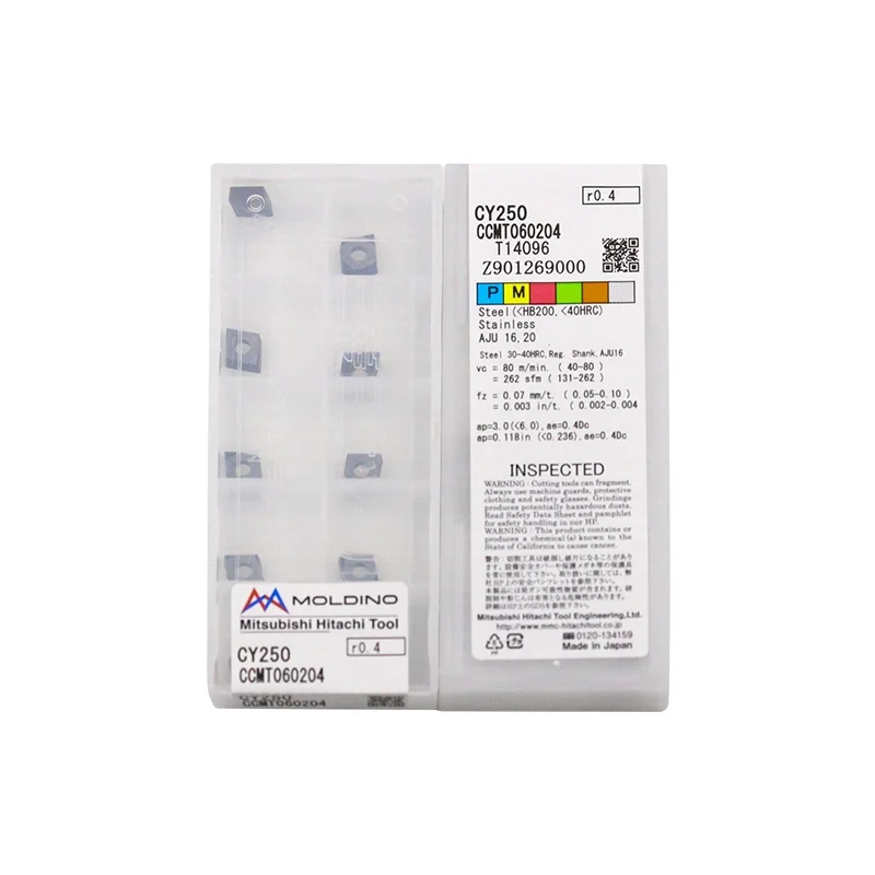 

CCMT060204 CY250/CCMT060204 JP4020 твердосплавные вставки для токарных лезвий режущие инструменты 10 шт.