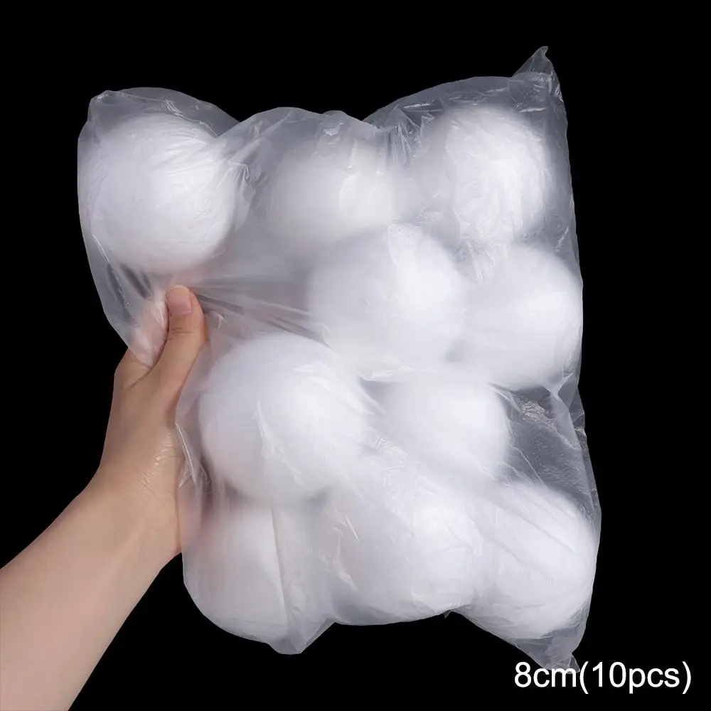 

Crafts Mini Foam Balls White Round Christmas Balls Polystyrene Christmas Ornaments Modelling