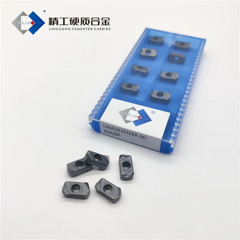 10pcs LNMU LOGU LNMU0303ZER-MJ LOGU030310ER-GM JGA10A JGA20F CNC Lathe Cutting Tools General Purpose Carbide Milling Inserts