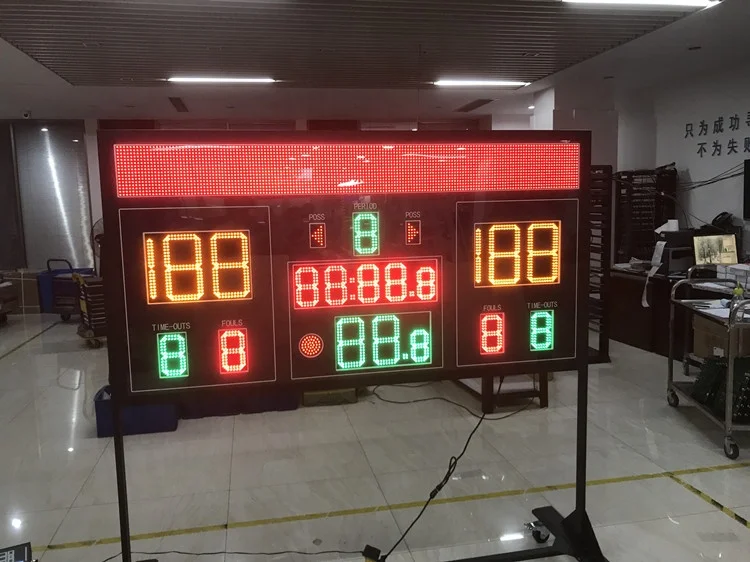 LEDバスケットボールスコアボード/バスケットボールスコアボード 屋外/屋内で使用