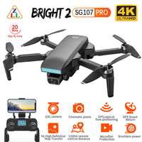 ZLL SG107 PRO Drone 4K Professional ESC Camera GPS Optical Flow 5G WIFI Brussless Foldable RC Quadcopter SG107PRO Mini Dron