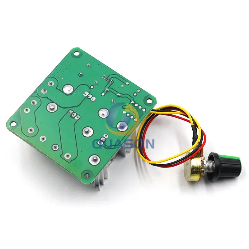 DC 6V-90V 15A DC Motor Speed Controller Stepless Speed Regulation Pulse Width PWM DC 12V 24V 36V 48V 1000W