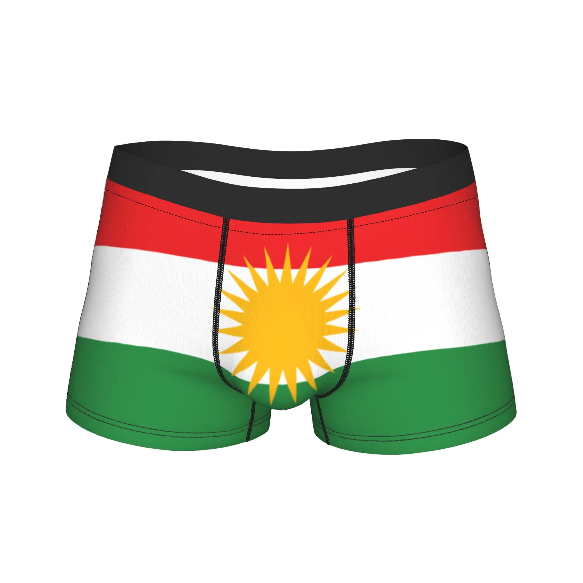 

Men Kurdistan Flag Boxer Briefs Shorts Panties Soft Underwear Male Fashion M-XXL Underpants