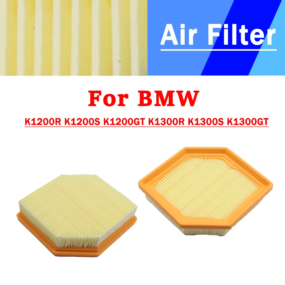Filtre à air lavable et recyclable pour moto BMW K1200R K1200S K1200GT K1300R K1300S K 1200 R 1200R 1200S 1200GT 2005-2008