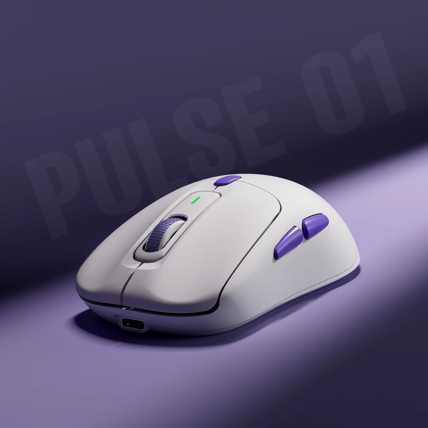 

Akko Pulse 01 Gaming Mouse with PAW3950 Sensor DPI Adjustable Tri-mode Lightweight Ergonomic Standard 8K Wireless E-Sports Mouse