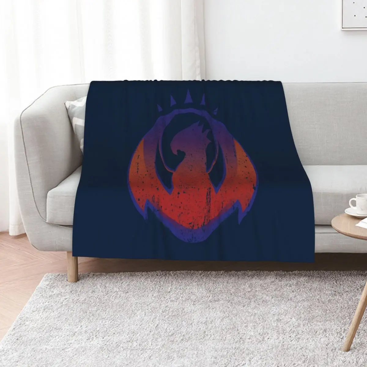 Izzet League Crest Throw Blanket Thin For Decorative Sofa Bed covers for babies Furry Soft Blankets