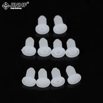 10 قطعة CISS لتقوم بها بنفسك الملحقات خرطوشة ختم سدادة مطاطية المكونات خرطوشة المقابس سيليكون حنفية لاستخدام خرطوشة حبر Ciss