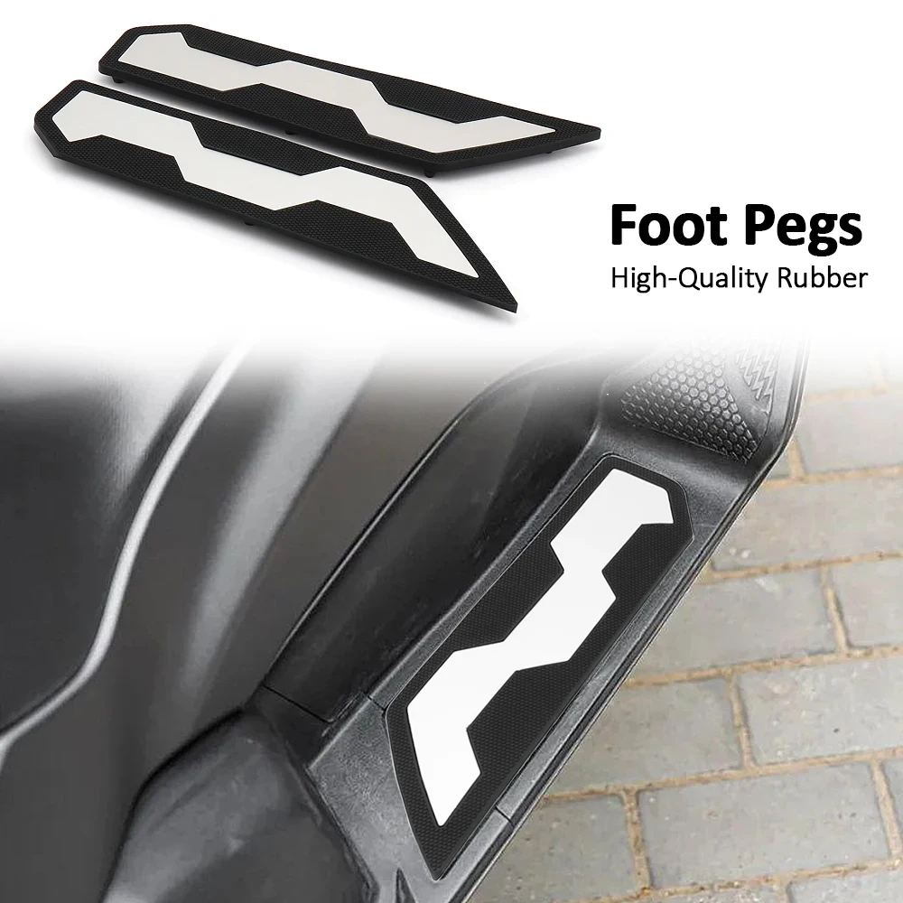 

Motorcycle Pedals For MAX SYM TL500 Maxsym TL 500 Front Footrest Plate Scooter Foot Board Pedal Steps Footrest Pedals