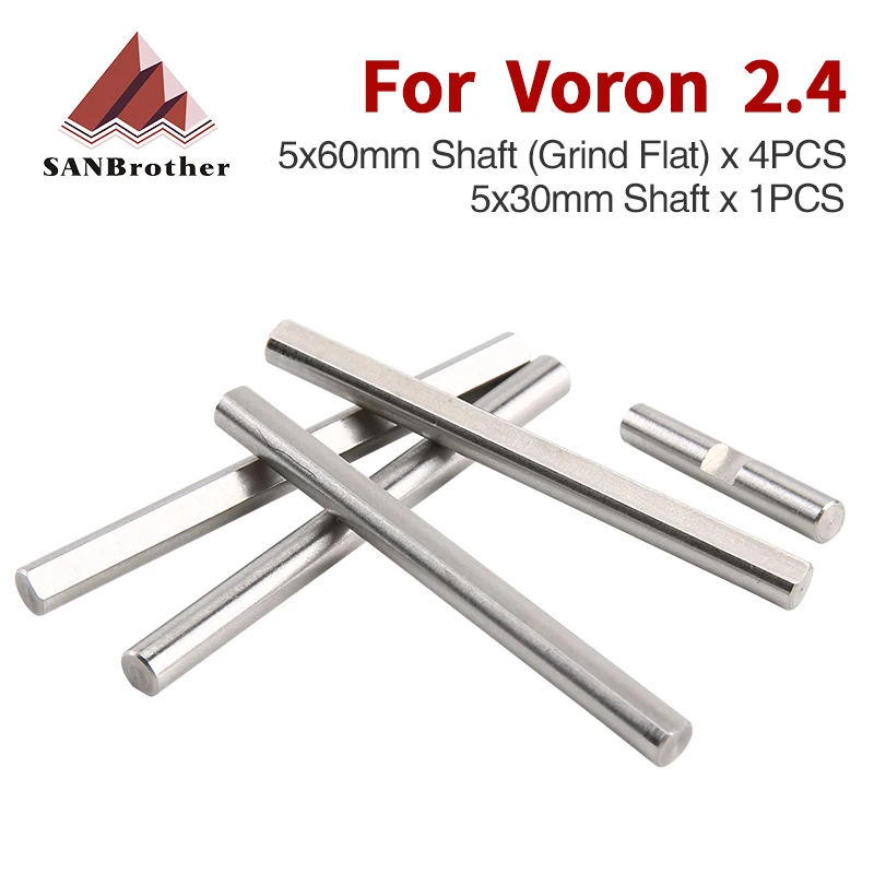 Voron 2.4 Z-Axi accessories 5mm optical shaft limit 30 length D-axis and Z-drive 60 length optical shaft for VORON2.4 3D Printer