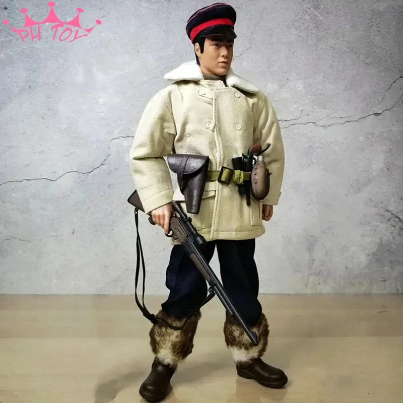 Collections 1/6 Scale World War I Czar Russian Soldier Acion Figures 30cm Doll with Head Sculpt Body Coat Weapon Model Boys Gift