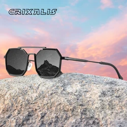 CRIXALIS Steampunk μ€νμ΄ μ κΈλΌμ€ λ¨μ λ νΈλ‘ κΈμ νλ μ νμ μκ²½ μ¬μ± λΉν°μ§ μ ν νν¬ ν¨μ
λ€κ°ν μμ UV400