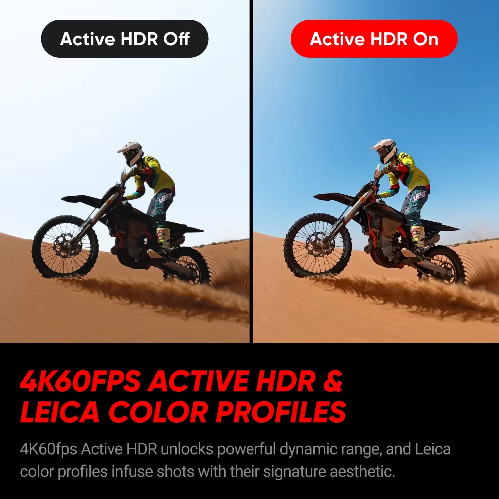 Insta360 Ace Pro 2 - Cámara de acción impermeable 8K con motor compartido, sensor de 1/1,3", chip dual de IA, luz baja líder