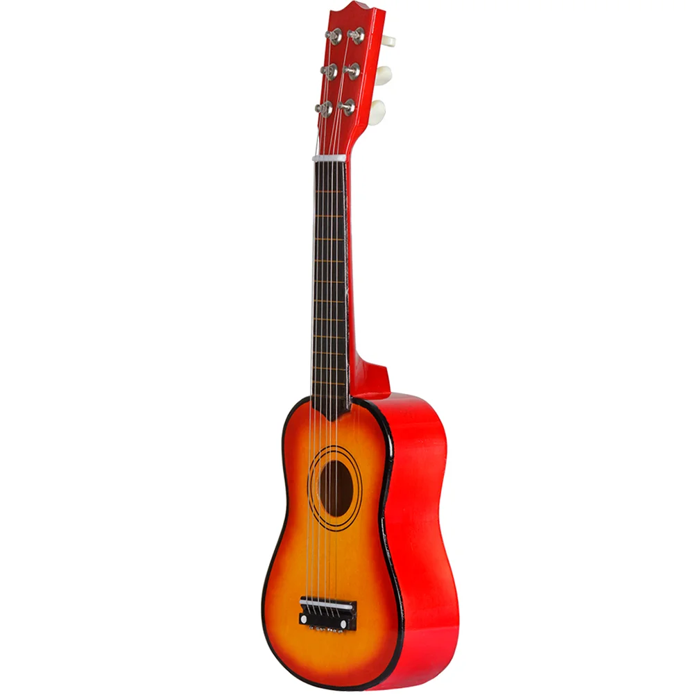 21 Inch Guitar Vintage Style Acoustic Folk 6-string Music Instrument Beginner Kdis Bamboo Toddler