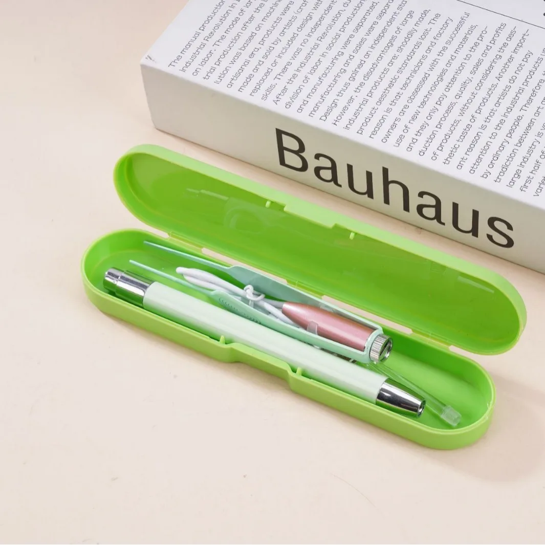 Children's Luminous Ear Scoop Set with Light Ear Dropper Tweezers Ear Picking Tools Spot Ear Scoop for Earwax Removal