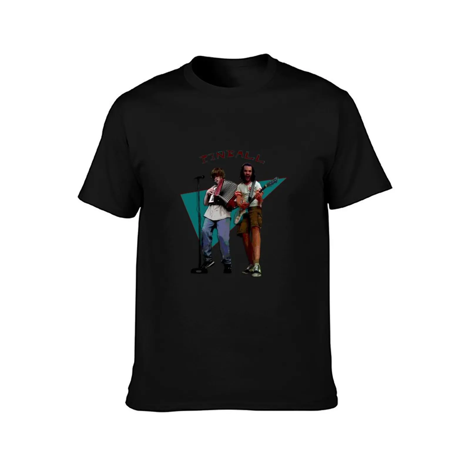 Andy & Hank T-Shirt, Summer Casual Cotton Tee, Oversized Streetwear Tops, Vintage Graphic Print, Loose Fit Short Sleeve
