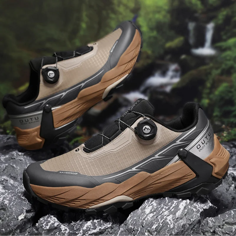 Men Sneaker Men Quality Breathable Waterproof Lightweight Outdoor Camping Non Slip Professional Sport Shoes Trekking Hiking Shoe