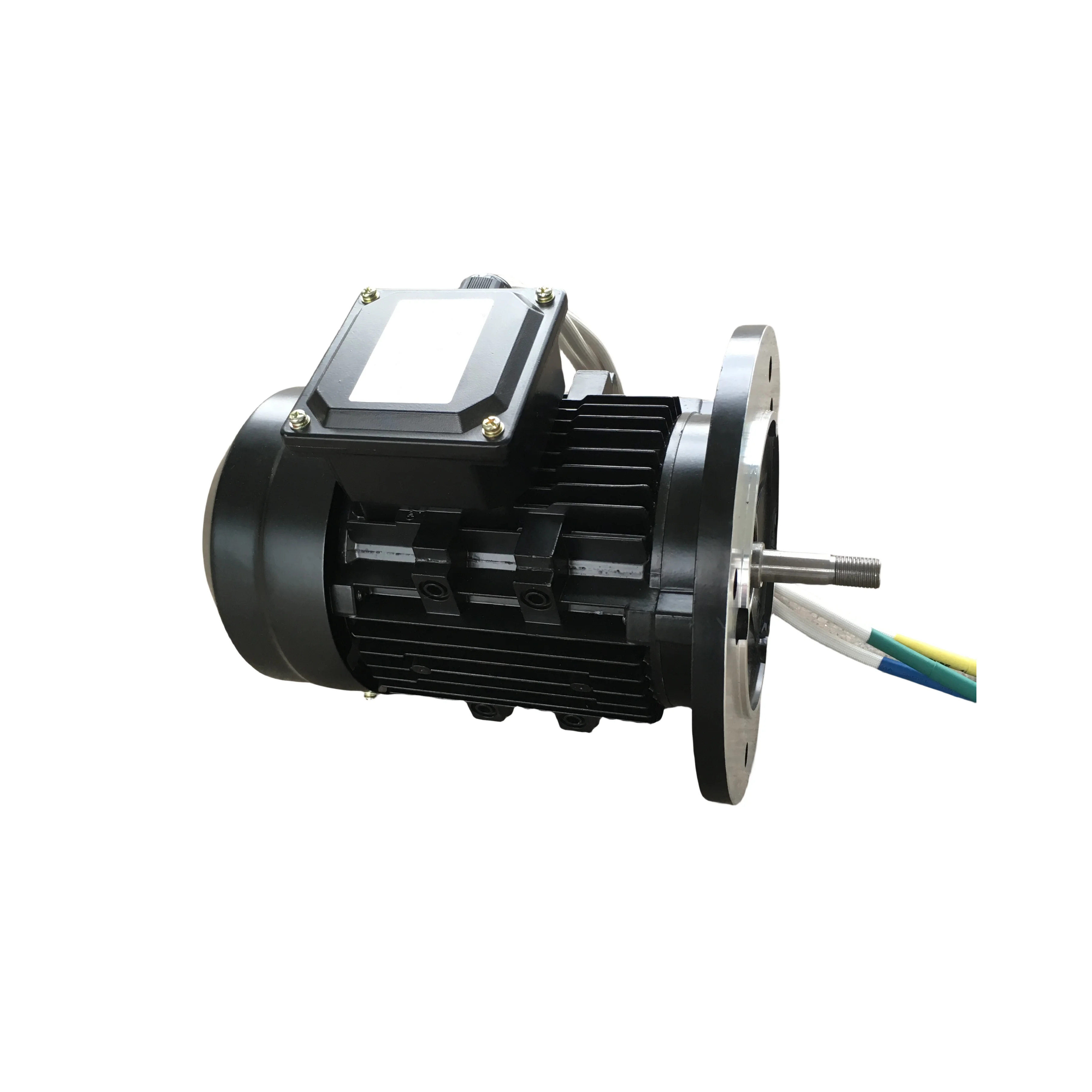 132mm Motor Frame 48V 6.3KW 1500RPM Brushless DC Motor for Industrial DC Traction Drive Control BLDC Motor