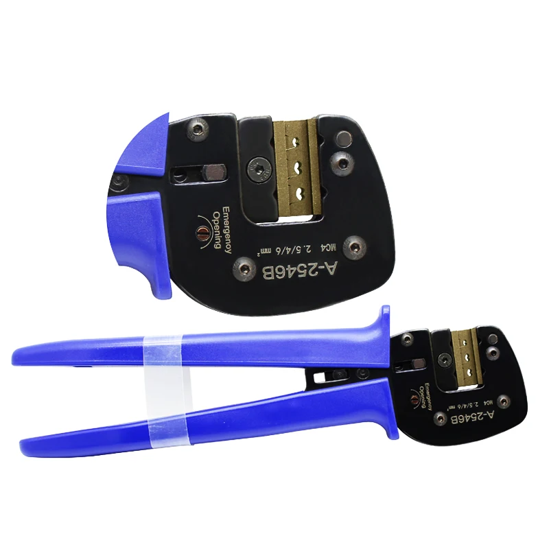 Imagem -02 - Cabo Fio Terminal Crimping Tool Alta Precisão Clamp Sets Mm2 Cabo Solar eu Stock Aço Inoxidável pv