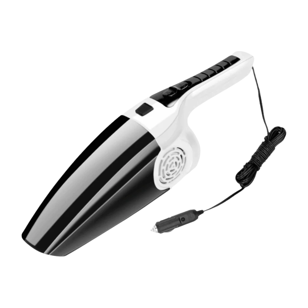 High Power Car Vacuum Cleaner Strong Suction Dry Wet Dual Use Car Interior Vacuum Small Size 12V 120W Handheld Vacuum Cleaner