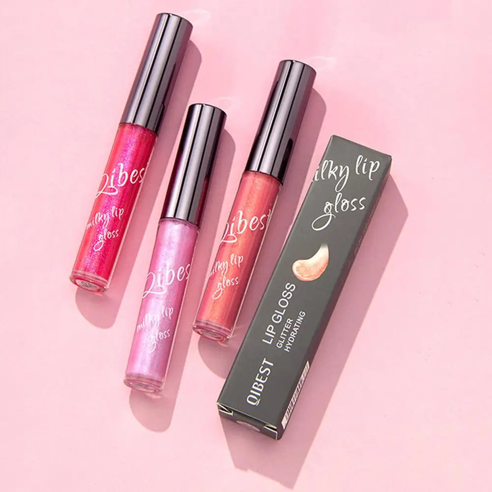3Colors Moisturizing Lip Gloss Transparent Lip Oil Lips Plumper Lip Lip Liquid Lipstick Make Glaze Up Hydrating Hydrating D2X5
