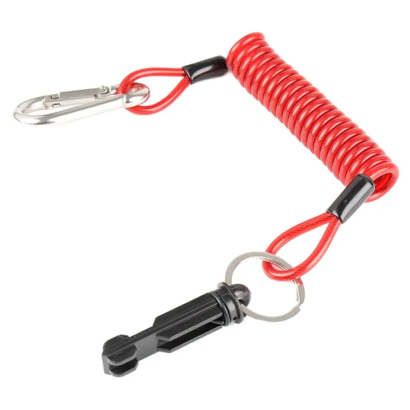 

10PCS RV Trailer Electromagnetic Brake Controller Emergency Brake Switch Separation Spring Rope Nylon Pin