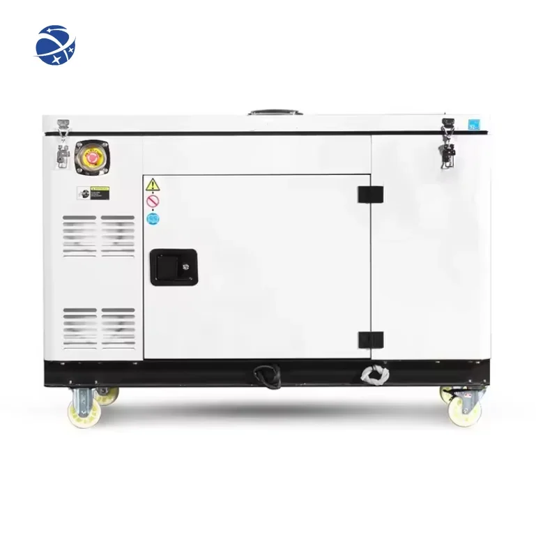 YUNYI Home back up AC Single Phase/AC Three Phase 8KW 6KW Super Silent diesel generators 8kva 10kva