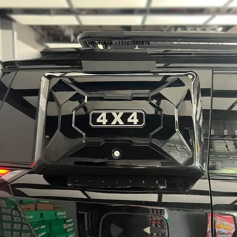 

Rox 01 Car Roof Rack Kit Aluminum Alloy with Ladder Side Box Above 100kg Capacity Easy Installation