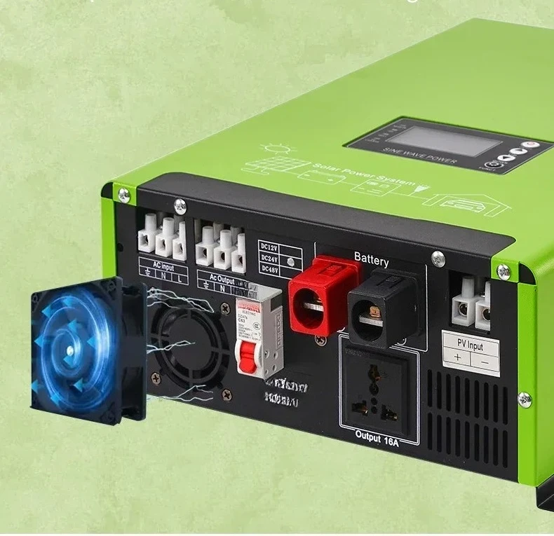 3KW 5KW Single Phase Low Frequency Solar Hybrid Inverter 24V 48V MPPT Home Energy Storage Power Inverter