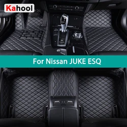 KAHOOL Custom Car Floor Mats For Nissan JUKE ESQ Auto Carpets Foot Coche Accessorie