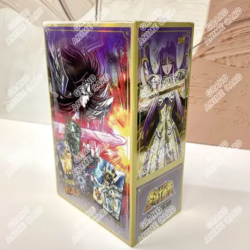 New Kayou Saint Seiya Cloth Awakening Card Box Manga Edition Collectible Card Star Pack Japanese Anime Rare Collection Cards - Image 15