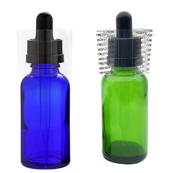 250/500Pcs Pvc Transparant Heat Shrink Bands 45 x 30 mm For  Various Boston Round Bottles, Tinctures, and Many Other Bottles